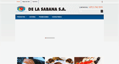 Desktop Screenshot of delasabana.com