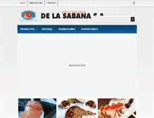 Tablet Screenshot of delasabana.com